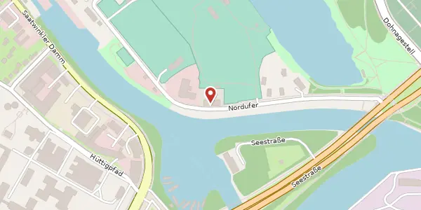 Karte der Umgebung von Nordufer 27, 13351 Berlin