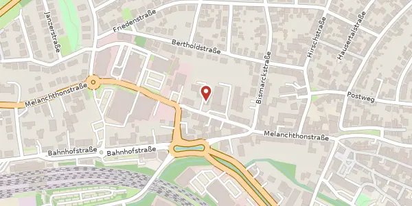 Karte der Umgebung von Melanchthonstr. 98, 75015 Bretten