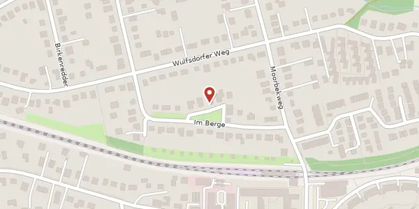 Karte der Umgebung von Im Berge 14, 22359 Hamburg