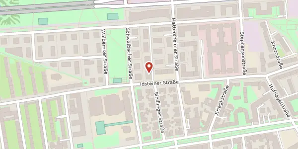 Karte der Umgebung von Schwalbacher Str. 92, 60326 Frankfurt