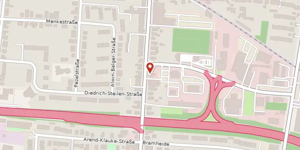 Karte der Umgebung von Georg-Gleistein-Straße 95, 28757 Bremen