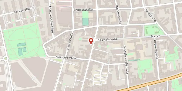 Karte der Umgebung von Kalk-Mülheimer-Str. 71, 51103 Köln