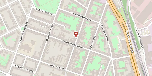 Karte der Umgebung von Schulstr. 41, 68199 Mannheim