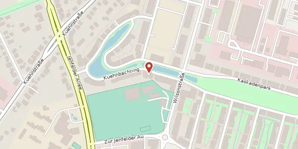 Karte der Umgebung von Kuehnbachring 9, 22045 Hamburg