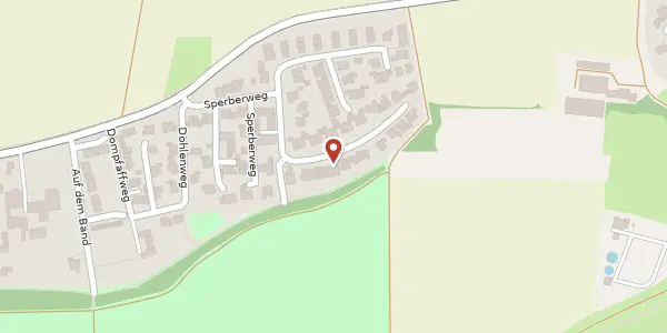 Karte der Umgebung von Elsternweg 15, 40668 Meerbusch