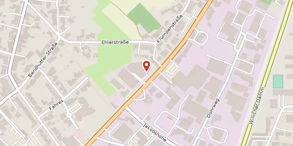 Karte der Umgebung von Krefelder Str. 425, 41066 Mönchengladbach