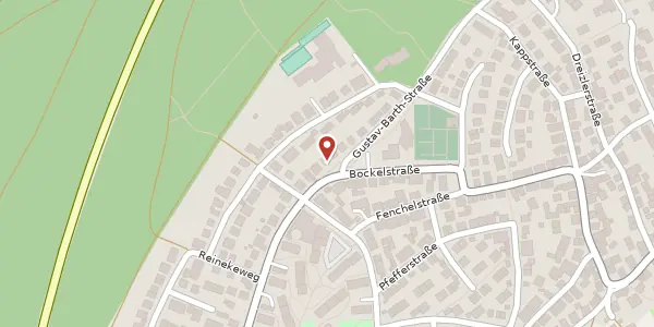 Karte der Umgebung von Gustav-Barth-Straße 3, 70619 Stuttgart