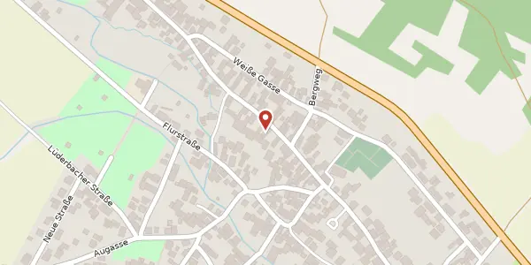 Karte der Umgebung von Kasseler Straße 13, 99830 Treffurt