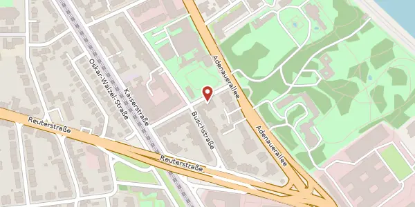 Karte der Umgebung von Simrockstr. 7, 53113 Bonn