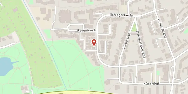 Karte der Umgebung von Gabelskamp 43, 45888 Gelsenkirchen