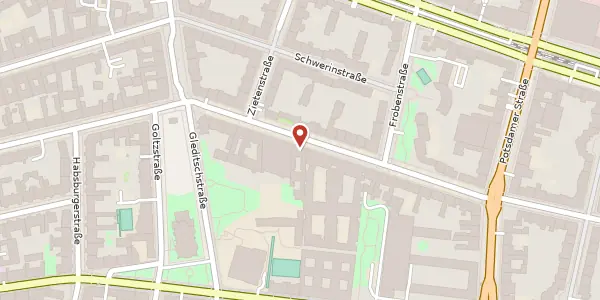 Karte der Umgebung von Winterfeldtstraße 25, 10781 Berlin