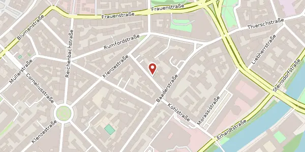Karte der Umgebung von Aventinstr. 9, 80469 München