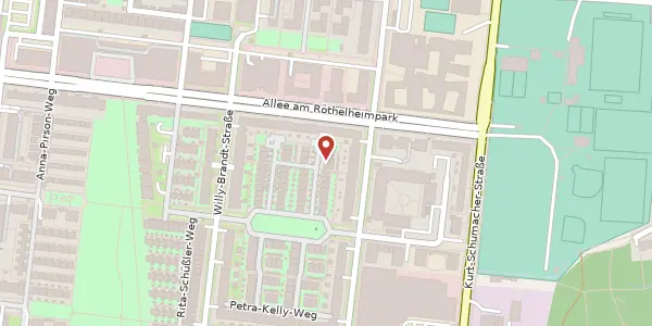 Karte der Umgebung von Peter-Zink-Weg 37, 91052 Erlangen