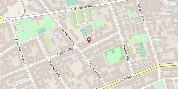 Karte der Umgebung von Schröderstraße 14, 10115 Berlin