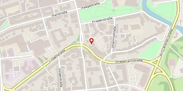 Karte der Umgebung von Stresemannstraße 6, 21335 Lüneburg