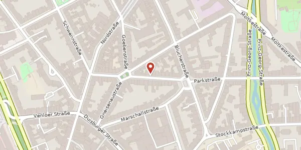 Karte der Umgebung von Parkstr. 22, 40477 Düsseldorf
