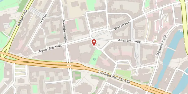 Karte der Umgebung von Großneumarkt 38, 20459 Hamburg