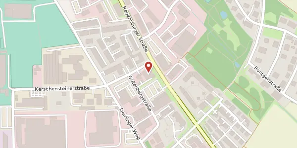 Karte der Umgebung von Regensburger Straße 110, 92318 Neumarkt i.d. OPf.