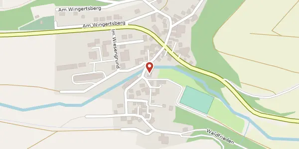 Karte der Umgebung von Hofstr. 1, 35789 Weilmünster