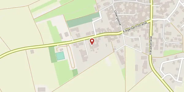 Karte der Umgebung von Sprendlinger Straße 20, 55437 Ober-Hilbersheim