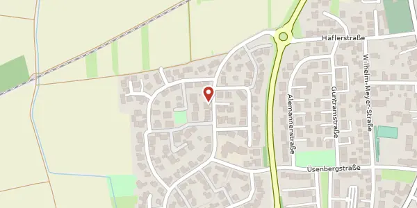 Karte der Umgebung von Kaiserstuhlstraße 35, 79359 Riegel