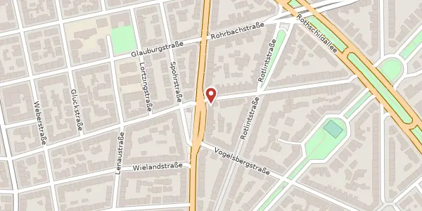 Karte der Umgebung von Egenolffstr. 39, 60316 Frankfurt