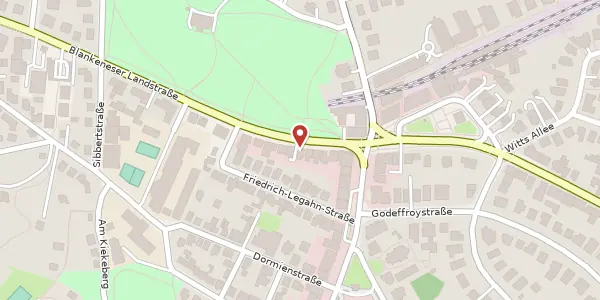 Karte der Umgebung von Blankeneser Landstraße 7, 22587 Hamburg
