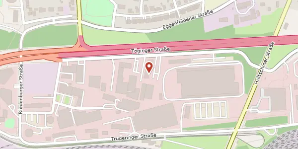 Karte der Umgebung von Zamdorfer Str. 24 a, 81677 München