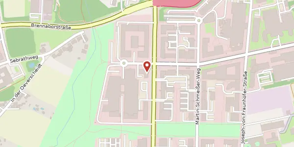 Karte der Umgebung von Hauert 3, 44227 Dortmund