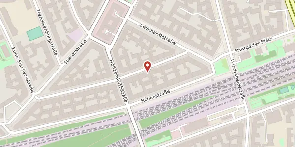 Karte der Umgebung von Friedbergstraße 15, 14057 Berlin