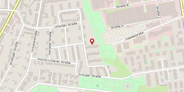 Karte der Umgebung von Dransdorfer Str. 48, 50968 Köln