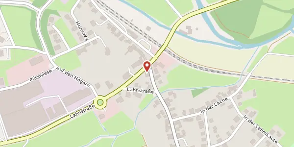 Karte der Umgebung von Bahnhofstraße 41, 35232 Dautphetal