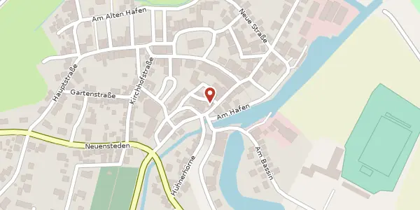 Karte der Umgebung von Hauptstraße 11, 21729 Freiburg (Elbe)