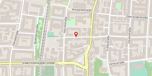 Karte der Umgebung von Lindenschmitstr. 45, 81373 München