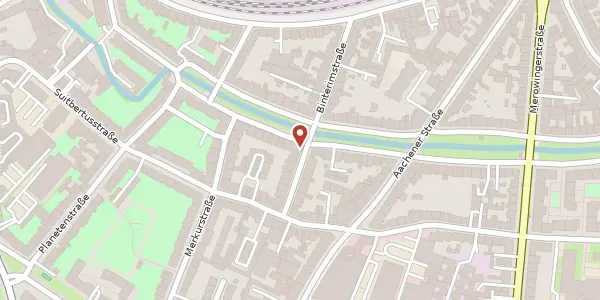 Karte der Umgebung von Binterimstr. 27, 40223 Düsseldorf