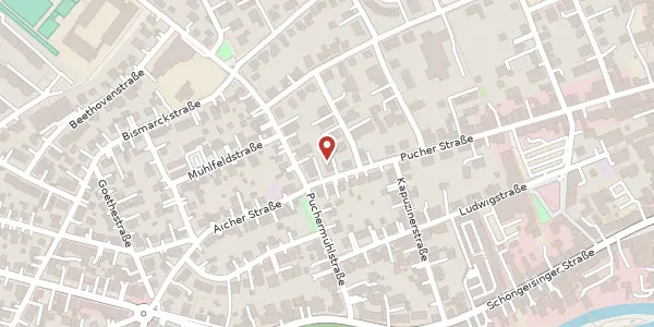 Karte der Umgebung von Pucher Str. 62, 82256 Fürstenfeldbruck