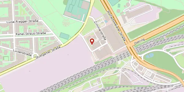 Karte der Umgebung von Zimmerstraße 6, 76137 Karlsruhe