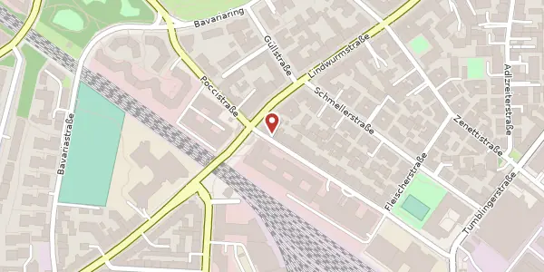 Karte der Umgebung von Ruppertstr. 34, 80337 München