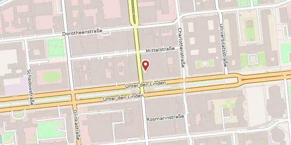 Karte der Umgebung von Friedrichstraße 88, 10117 Berlin