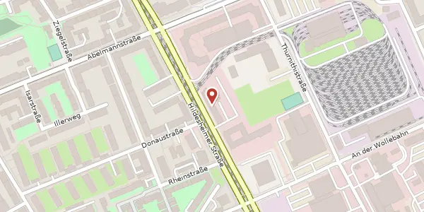 Karte der Umgebung von Hildesheimer Straße 271, 30519 Hannover