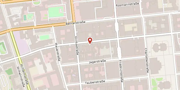 Karte der Umgebung von Französische Straße 12, 10117 Berlin