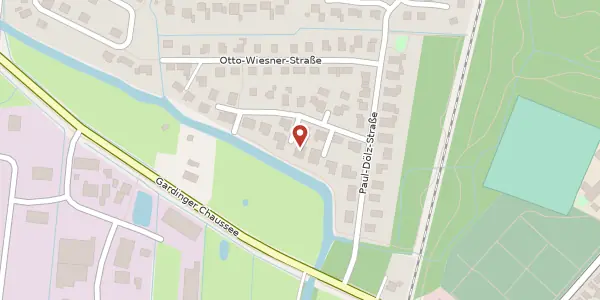 Karte der Umgebung von Landrat-Bähr-Straße 11, 25832 Tönning