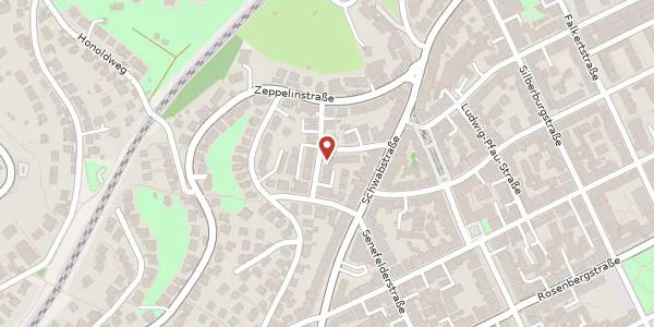 Karte der Umgebung von Feuerleinstraße 4, 70193 Stuttgart