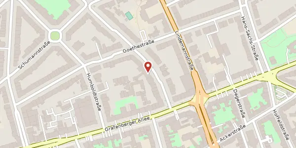 Karte der Umgebung von Achenbachstr. 20, 40237 Düsseldorf