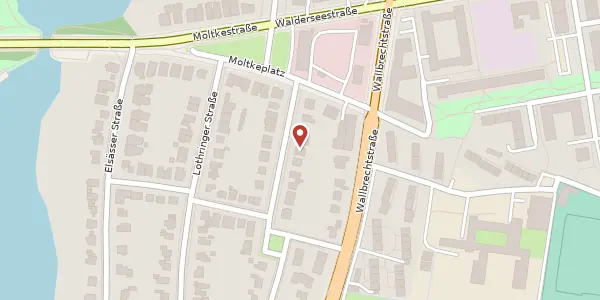 Karte der Umgebung von Danziger Straße 9, 23564 Lübeck