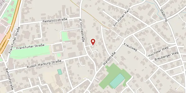 Karte der Umgebung von D'Orvillestraße 15, 64720 Michelstadt