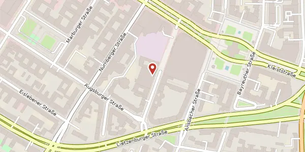 Karte der Umgebung von Passauer Straße 5, 10789 Berlin