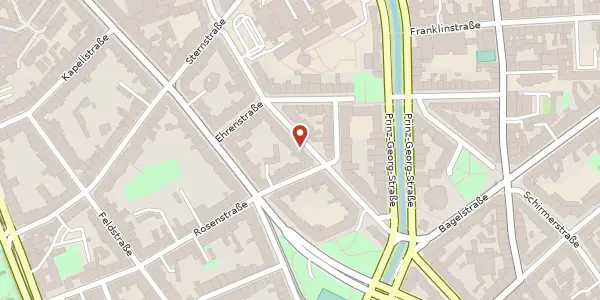 Karte der Umgebung von Rochusstr. 31, 40479 Düsseldorf