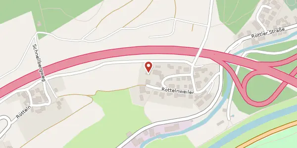Karte der Umgebung von Röttelnweiler 18, 79541 Lörrach