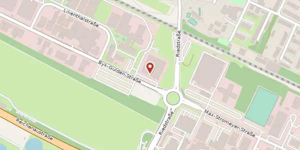 Karte der Umgebung von Byk-Gulden-Straße 2a, 78467 Konstanz